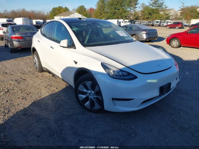 2022 TESLA MODEL Y 7SAYGDEE1NF321826