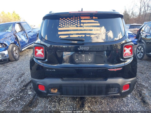 Aukcja sprzedaży 2016 Jeep Renegade Trailhawk, vin: ZACCJBCT5GPD01198, numer aukcji: 43720982