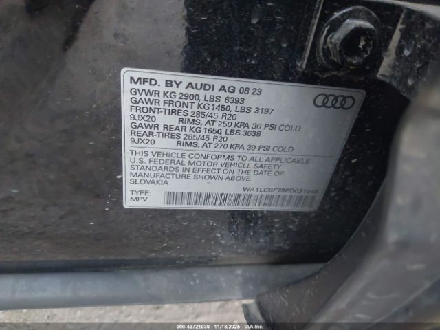 2023 AUDI Q7 WA1LCBF78PD031045 Photo 8