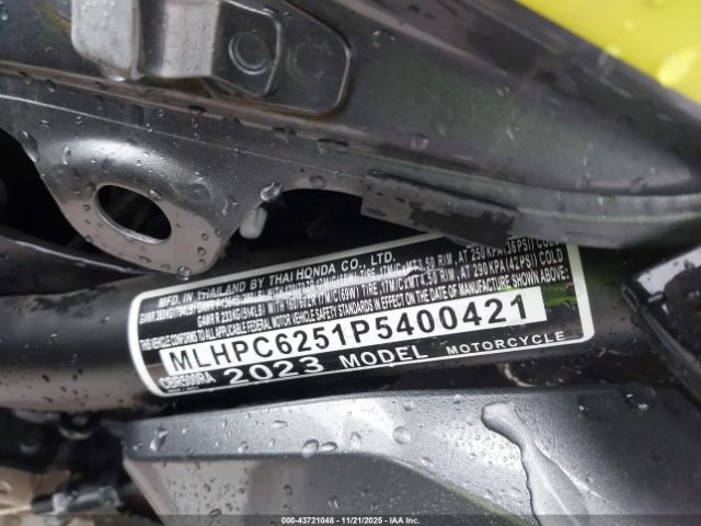 2023 HONDA CBR500 MLHPC6251P5400421 Photo 9