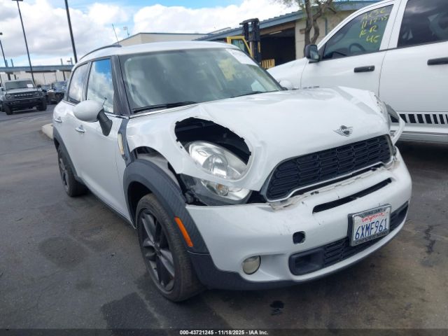 2012 MINI COOPER S COUNTRYMAN WMWZC3C58CWL86818