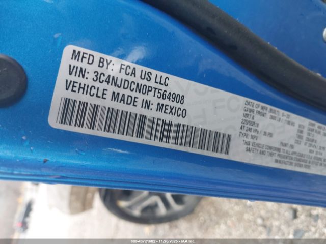 2023 JEEP COMPASS 3C4NJDCN0PT564908 Photo 8