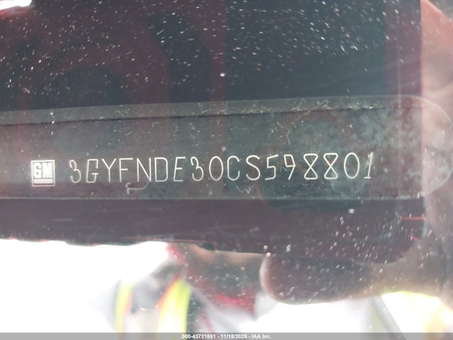 Продаж на аукціоні авто 2012 Cadillac Srx Luxury Collection, vin: 3GYFNDE30CS598801, номер лоту: 43721851