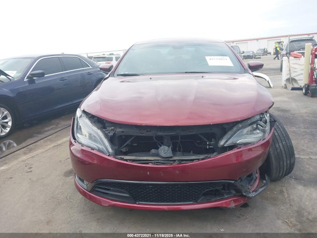 43722021 :رقم المزاد ، 1C3CCCBB0FN587952 vin ، 2015 Chrysler 200 S مزاد بيع