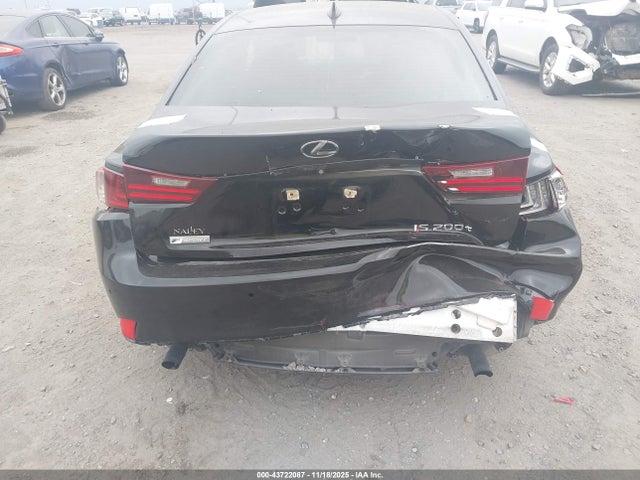 Aukcja sprzedaży 2016 Lexus Is 200t, vin: JTHBA1D28G5032987, numer aukcji: 43722087