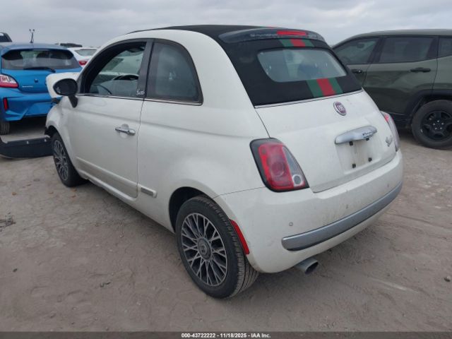 2013 FIAT 500C 3C3CFFER7DT707549 Photo 2