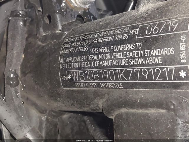 2019 BMW F 850 WB10B1901KZ791217 Photo 9