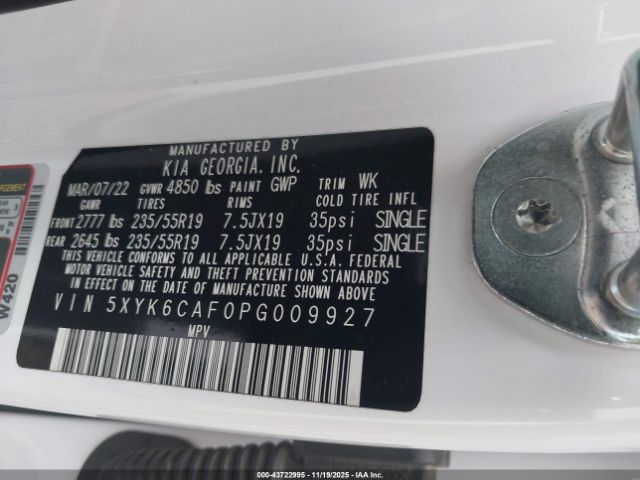 2023 KIA SPORTAGE 5XYK6CAF0PG009927 Photo 8