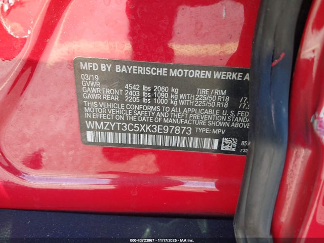 2019 MINI COUNTRYMAN WMZYT3C5XK3E97873 Photo 8