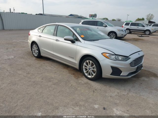2019 FORD FUSION HYBRID 3FA6P0LU3KR263757