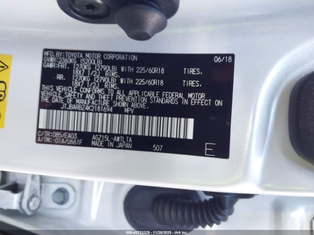 2019 LEXUS NX 300 JTJBARBZ4K2181694 Photo 8