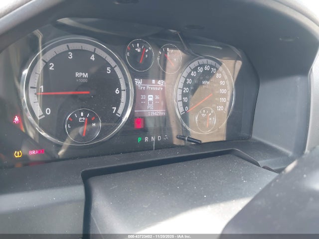 43723402 :رقم المزاد ، 1C6RD7GPXCS127829 vin ، 2012 Ram 1500 Slt مزاد بيع