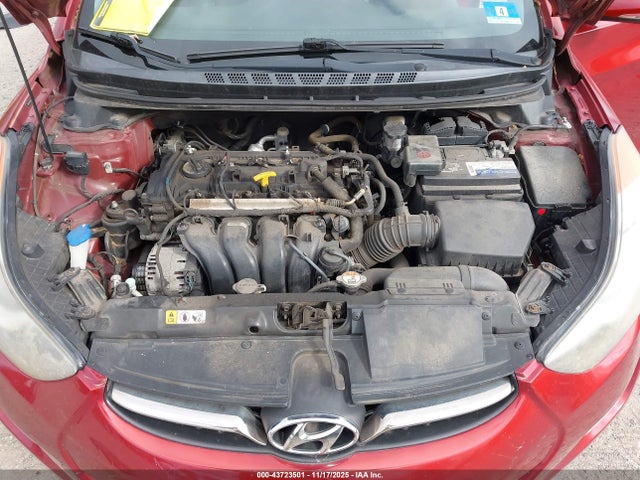 Продажа на аукционе авто 2013 Hyundai Elantra Limited, vin: 5NPDH4AEXDH450355, номер лота: 43723501