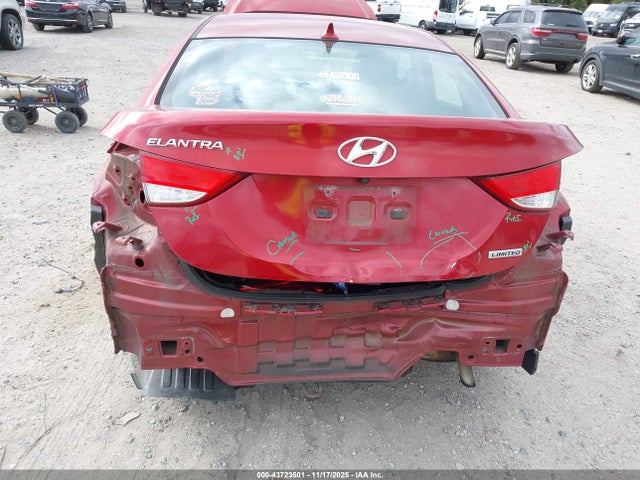 Продажа на аукционе авто 2013 Hyundai Elantra Limited, vin: 5NPDH4AEXDH450355, номер лота: 43723501