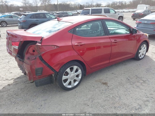 Продажа на аукционе авто 2013 Hyundai Elantra Limited, vin: 5NPDH4AEXDH450355, номер лота: 43723501