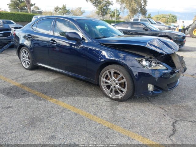 2007 LEXUS IS 250 JTHBK262272035207