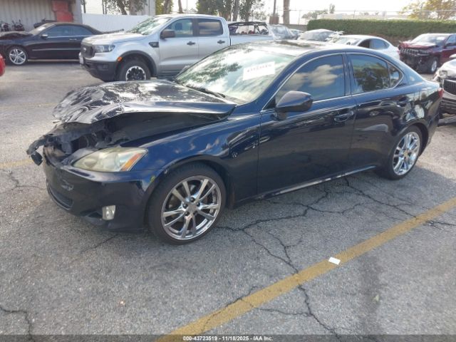 2007 LEXUS IS 250 JTHBK262272035207 Photo 1