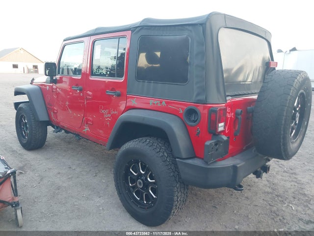 2016 Jeep Wrangler Unlimited Sport მანქანა იყიდება აუქციონზე, vin: 1C4BJWDG2GL304441, აუქციონის ნომერი: 43723562