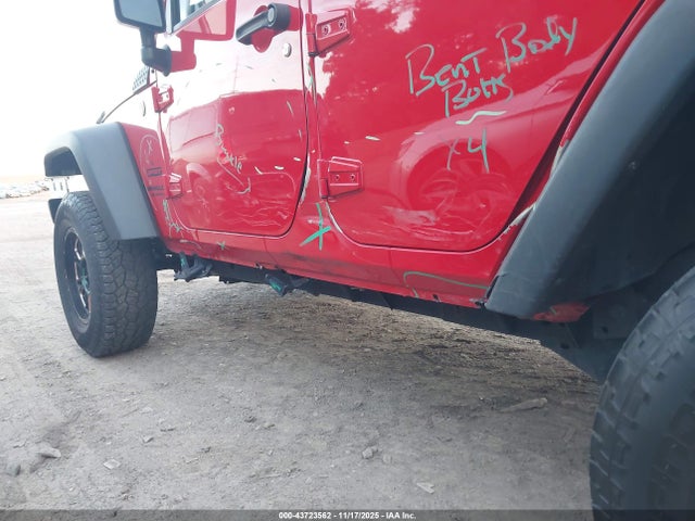 2016 Jeep Wrangler Unlimited Sport მანქანა იყიდება აუქციონზე, vin: 1C4BJWDG2GL304441, აუქციონის ნომერი: 43723562