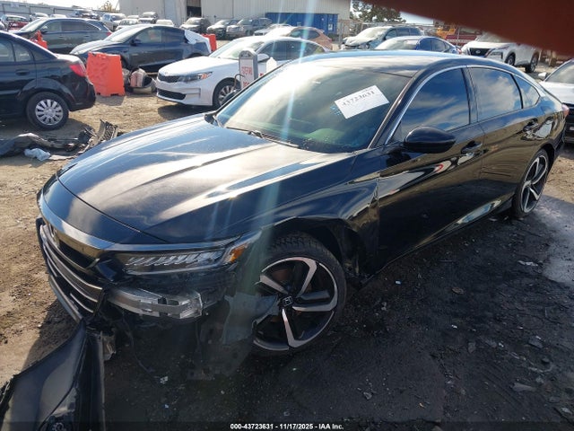 43723631 :رقم المزاد ، 1HGCV1F36NA091851 vin ، 2022 Honda Accord Sport مزاد بيع