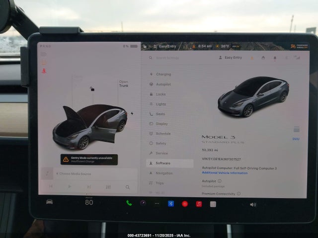 Tesla Model 3 Long Range/mid Range/standard Range/standard Range Plus 2019 5YJ3E1EA3KF307527 Image 14