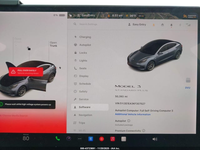 2019 TESLA MODEL 3 5YJ3E1EA3KF307527 Photo 6