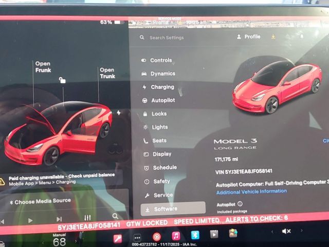 2018 TESLA MODEL 3 5YJ3E1EA8JF058141 Photo 6