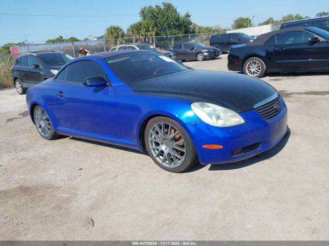 2003 LEXUS SC 430 JTHFN48Y130042922