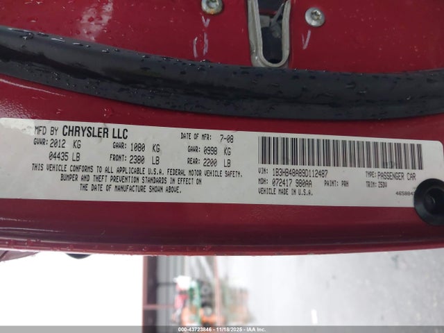 2009 DODGE CALIBER 1B3HB48A89D112487 Photo 8