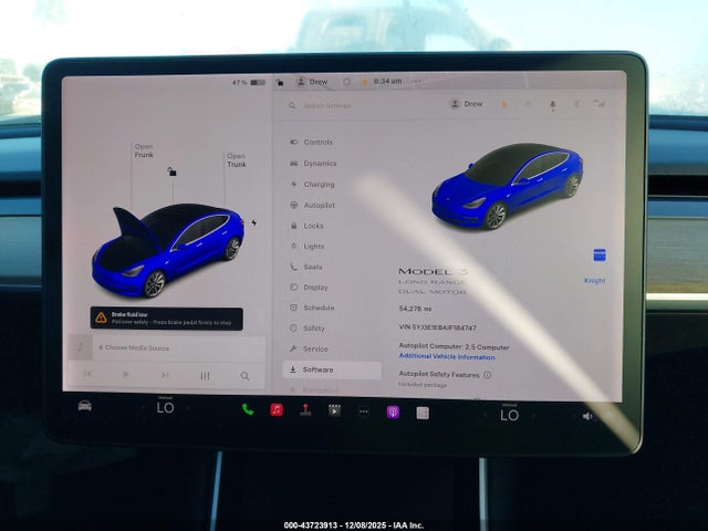 2018 TESLA MODEL 3 5YJ3E1EB4JF184747 Photo 6