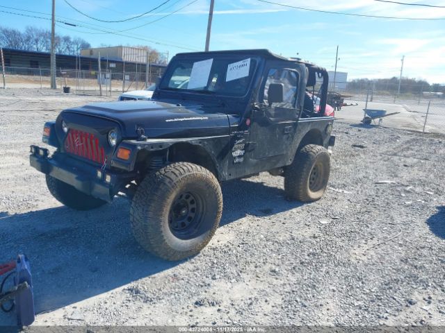 2000 JEEP WRANGLER 1J4FA49S5YP776043 Photo 1