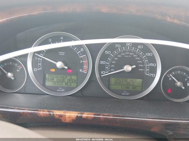 2007 Jaguar S-type 3.0 V6 მანქანა იყიდება აუქციონზე, vin: SAJWA01A97FN73857, აუქციონის ნომერი: 43724214