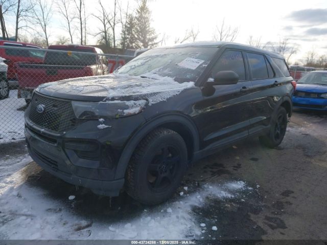 2021 FORD POLICE INTERCEPTOR UTILITY 1FM5K8AW6MNA19450 Photo 1