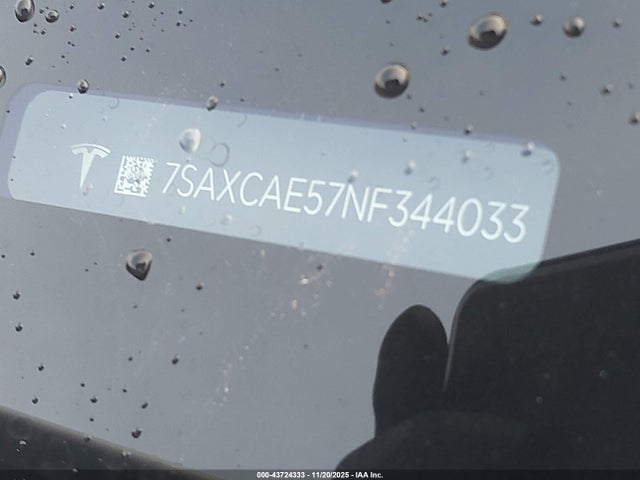 2022 TESLA MODEL X 7SAXCAE57NF344033 Photo 8