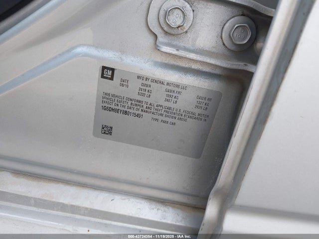 2011 CADILLAC CTS 1G6DH8EY8B0115491 Photo 8