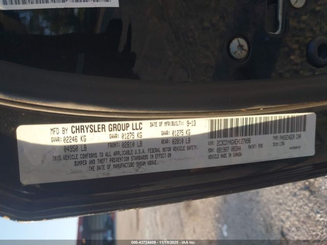 2014 DODGE CHALLENGER 2C3CDYAGXEH127096 Photo 8