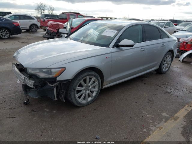 2012 AUDI A6 WAUHGAFC3CN077827 Photo 1
