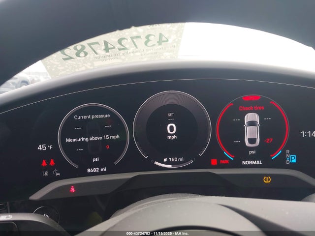 WP0AA2Y10SSA11682 Porsche Taycan 4