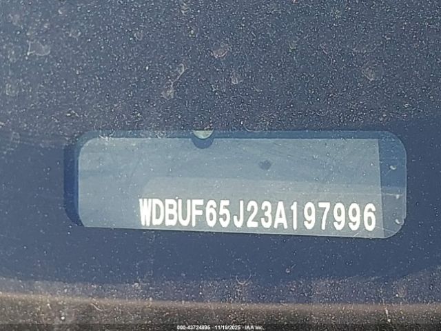 2003 MERCEDES-BENZ E 320 WDBUF65J23A197996 Photo 8