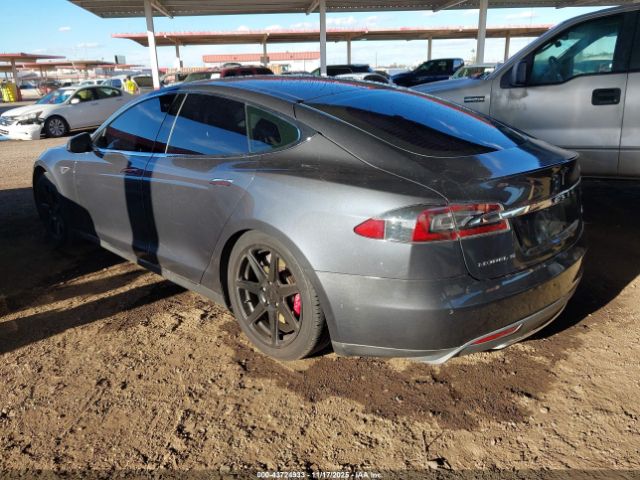 2015 TESLA MODEL S 5YJSA1H40FF096760 Photo 2