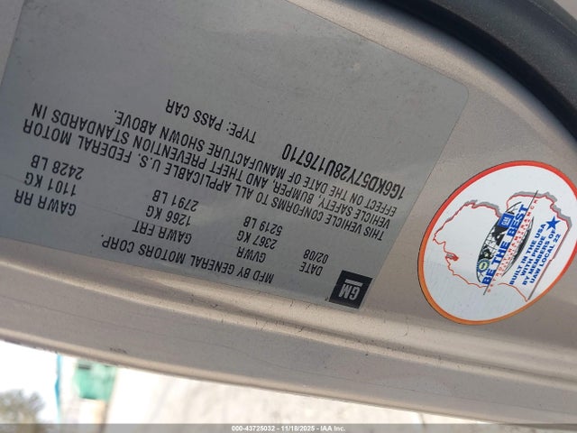 2008 CADILLAC DTS 1G6KD57Y28U176710 Photo 8