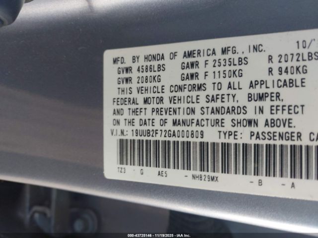 2016 ACURA TLX 19UUB2F72GA000809 Photo 8