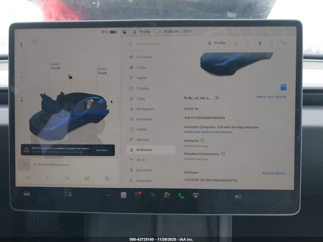2024 TESLA MODEL 3 5YJ3E1EA6RF848839 Photo 6