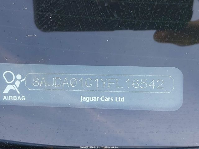 2000 JAGUAR S-TYPE SAJDA01C1YFL16542 Photo 8