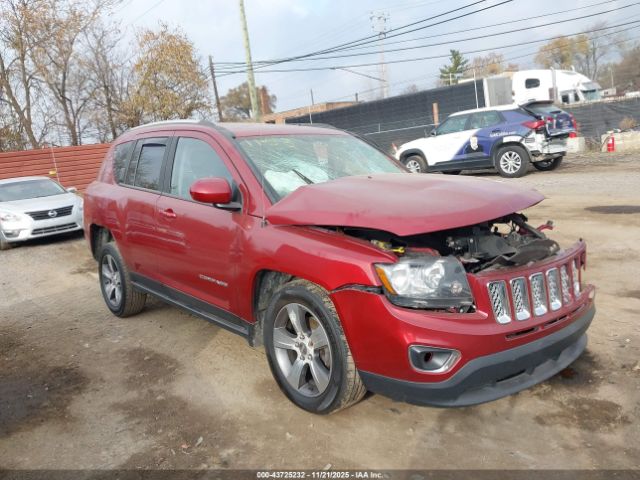 2017 JEEP COMPASS 1C4NJDEB0HD192237