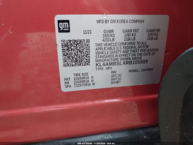 2024 BUICK ENCORE GX KL4AMBSLXRB105989 Photo 8