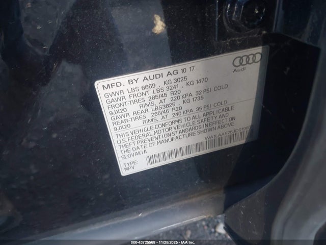 2018 AUDI Q7 WA1LAAF75JD019605 Photo 8