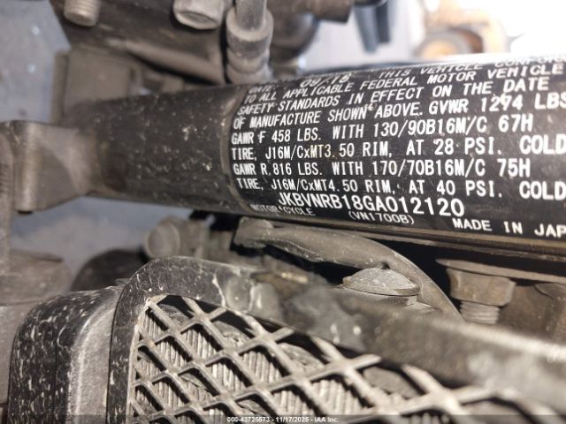 2016 KAWASAKI VN1700 JKBVNRB18GA012120 Photo 9