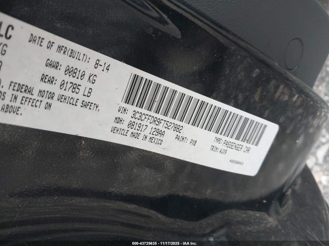 2015 FIAT 500C 3C3CFFDR9FT527882 Photo 8