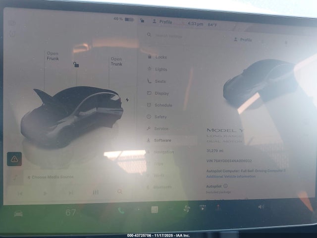 2022 TESLA MODEL Y 7SAYGDEE4NA006032 Photo 6
